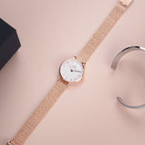 Daniel Wellington Petite Pressed Melrose White Dial Gold Mesh Bracelet Watch For Women - DW00100447 Authentic Buy Shop Now