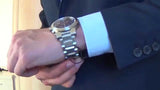 Burberry The City Blue Dial Silver Steel Strap Watch for Men - BU9363 Authentic Buy Shop Now