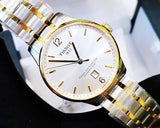 Tissot Chemin Des Tourelles Powermatic 80 Silver Dial Two Tone Steel Strap Watch For Men - T099.407.22.037.00 Authentic Buy Shop Now