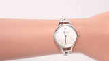 Emporio Armani Aurora Mother Of Pearl White Dial Silver Steel Strap Watch For Women - AR11054 Authentic Buy Shop Now