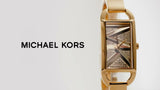 Michael Kors Empire Analog Gold Dial Gold Steel Strap Watch for Women - MK4840 Authentic Buy Shop Now