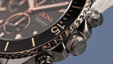 Hugo Boss Ocean Edition Black Dial Two Tone Steel Strap Watch for Men - 1513705 Authentic Buy Shop Now