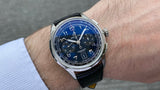 Breitling Premier B01 Chronograph 42 Black Dial Black Leather Strap Watch for Men - AB0145221B1P1 Authentic Buy Shop Now