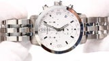 Tissot PRC 200 Chronograph White Dial Silver Steel Strap Watch For Men - T055.417.11.017.00 Authentic Buy Shop Now