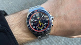 Tag Heuer Formula 1 x Red Bull Racing Chronograph Blue Dial Silver Steel Strap Watch for Men - CAZ101AL.BA0842 Authentic Buy Shop Now
