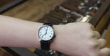Tissot Everytime Small White Dial Black Leather Strap Watch For Women - T109.210.16.033.00 Authentic Buy Shop Now