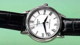 Tissot Carson Powermatic 80 White Dial Black Leather Strap Watch For Men - T085.407.16.013.00 Authentic Buy Shop Now
