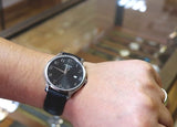 Tissot T Classic Tradition Black Dial Black Leather Strap Watch For Men - T063.610.16.052.00 Authentic Buy Shop Now