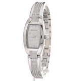 Bulova Crystal Collection Silver Dial Silver Steel Strap Watch for Women - 96L235 Authentic Buy Shop Now