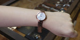 Tissot T Lady Flamingo Mother of Pearl Dial Rose Gold Steel Strap Watch For Women - T094.210.33.111.01 Authentic Buy Shop Now
