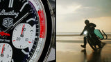 Breitling Top Time B01 Deus Black Dial Black Leather Strap Watch for Men - AB01765A1B1X1 Authentic Buy Shop Now