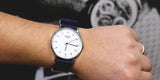Tissot T Classic Everytime Large White Dial Blue NATO Strap Watch For Men - T109.610.17.037.00 Authentic Buy Shop Now