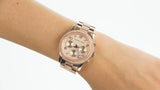 Michael Kors Runway Gold Dial Gold Steel Strap Watch for Women - MK5827 Authentic Buy Shop Now