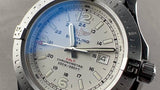 Breitling Colt Automatic Silver Dial Black Leather Mens Watch - A1738811/G791/173A Authentic Buy Shop Now