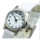 Marc Jacobs Henry Dinky White Dial White Leather Strap Watch for Women - MBM1234 Authentic Buy Shop Now