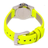 Marc Jacobs Henry White Dial Neon Yellow Rubber Strap Watch for Women - MBM1235 Authentic Buy Shop Now