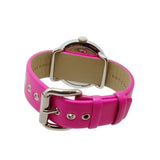 Marc Jacobs Amy Pop Pink Dial Pink Leather Strap Watch for Women - MBM1286 Authentic Buy Shop Now
