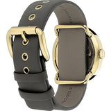 Marc Jacobs Amy Grey Dial Grey Leather Strap Watch for Women - MBM1287 Authentic Buy Shop Now