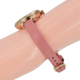 Marc Jacobs Sally White Dial Orange Leather Strap Watch for Women - MBM1355 Authentic Buy Shop Now