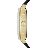 Marc Jacobs Tether Black Dial Black Leather Strap Watch for Women - MBM1376 Authentic Buy Shop Now