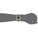 Marc Jacobs Tether Transparent Green Dial Green Leather Strap Watch for Women - MBM1378 Authentic Buy Shop Now