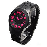 Marc Jacobs Pelly Black Dial Black Silicone Strap Watch for Women - MBM2517 Authentic Buy Shop Now
