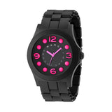 Marc Jacobs Pelly Black Dial Black Silicone Strap Watch for Women - MBM2529 Authentic Buy Shop Now