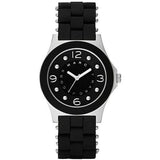 Marc Jacobs Pelly Black Dial Black Silicone Strap Watch for Women - MBM2541 Authentic Buy Shop Now