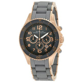 Marc Jacobs Rock Chronograph Grey Dial Grey Silicone Strap Watch for Women - MBM2550 Authentic Buy Shop Now