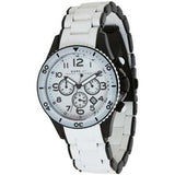Marc Jacobs Rock Chronograph White Dial White Silicone Strap Watch for Women - MBM2574 Authentic Buy Shop Now