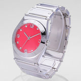 Marc Jacobs Classic Red Dial Silver Steel Strap Watch for Women - MBM3031 Authentic Buy Shop Now