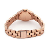 Marc Jacobs Blade White Dial Rose Gold Steel Strap Watch for Women - MBM3076 Authentic Buy Shop Now