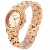 Marc Jacobs Marci Rose Gold Dial Rose Gold Steel Strap Watch for Women - MBM3099 Authentic Buy Shop Now