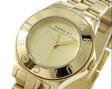 Marc Jacobs Blade Gold Dial Gold Steel Strap Watch for Women - MBM3126 Authentic Buy Shop Now