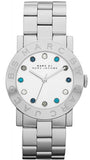 Marc Jacobs Amy White Dial Silver Steel Strap Watch for Women - MBM3140 Authentic Buy Shop Now