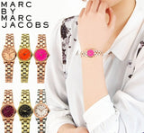 Marc Jacobs Henry Dinky Pink Dial Rose Gold Steel Strap Watch for Women - MBM3203 Authentic Buy Shop Now