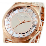 Marc Jacobs Henry Rose Gold Dial Rose Gold Steel Strap Watch for Women - MBM3207 Authentic Buy Shop Now