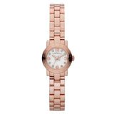 Marc Jacobs Amy White Dial Rose Gold Steel Strap Watch for Women - MBM3227 Authentic Buy Shop Now