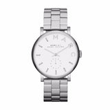 Marc Jacobs Baker White Dial Silver Steel Strap Watch for Women - MBM3242 Authentic Buy Shop Now