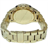 Marc Jacobs Rock Chronograph Black Dial Gold Steel Strap Watch for Women - MBM3253 Authentic Buy Shop Now