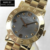 Marc Jacobs Amy Black Dial Gold Steel Strap Watch for Women - MBM3273 Authentic Buy Shop Now