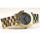 Marc Jacobs Amy Black Dial Gold Steel Strap Watch for Women - MBM3336 Authentic Buy Shop Now