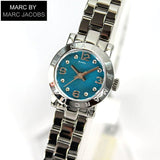 Marc Jacobs Amy Blue Dial Silver Steel Strap Watch for Women - MBM3274 Authentic Buy Shop Now