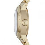 Marc Jacobs Amy Mother of Pearl Black Dial Gold Steel Strap Watch for Women - MBM3275 Authentic Buy Shop Now