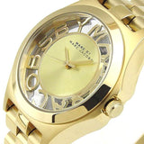 Marc Jacobs Henry Gold Dial Gold Steel Strap Watch for Women - MBM3292 Authentic Buy Shop Now