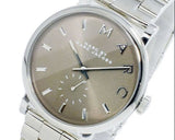Marc Jacobs Baker Brown Dial Silver Steel Strap Watch For Women - MBM3329 Authentic Buy Shop Now