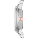 Marc Jacobs Baker White Dial Two Tone Steel Strap Watch for Women - MBM3331 Authentic Buy Shop Now