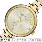 Marc Jacobs Sally Champagne Gold Dial Gold Steel Strap Watch for Women - MBM3363 Authentic Buy Shop Now
