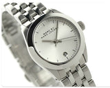 Marc Jacobs Peeker Silver Dial Silver Steel Strap Watch for Women - MBM3373 Authentic Buy Shop Now
