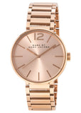Marc Jacobs Peggy Rose Gold Dial Rose Gold Steel Strap Watch for Women - MBM3406 Authentic Buy Shop Now